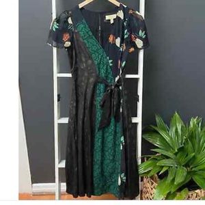 Moulinette Soeurs x Anthropology Wrap Dress. Amazing condition